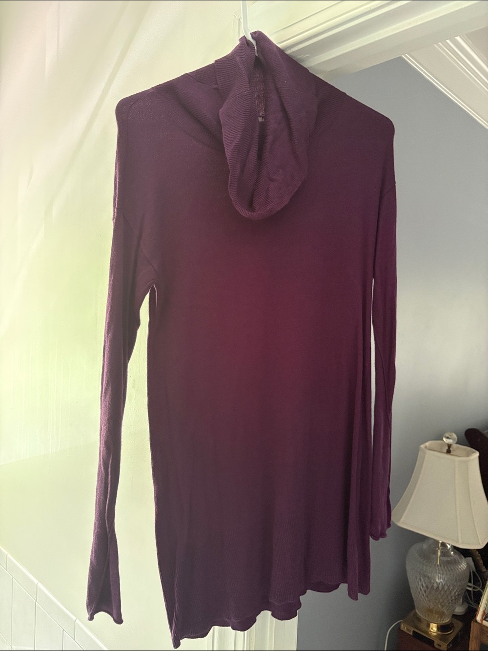 Daisy Fuentes sweater  - Plum